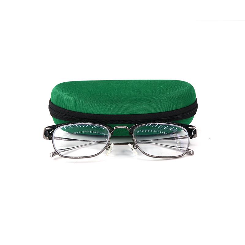 Estuche de gafas verde