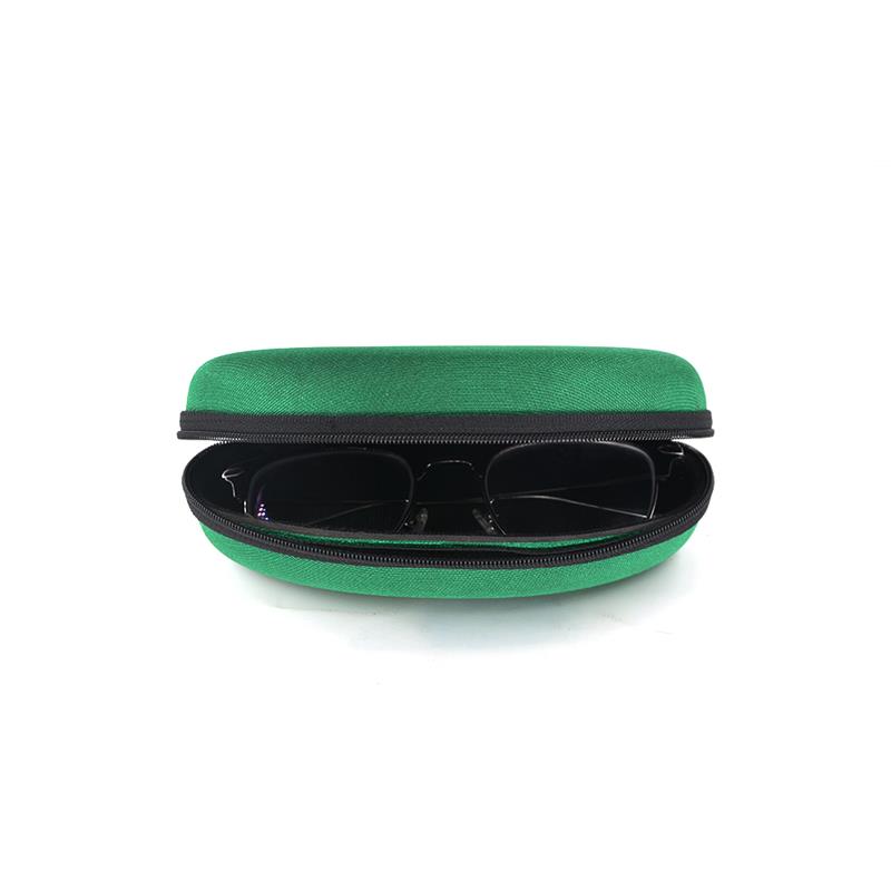 Estuche de gafas verde