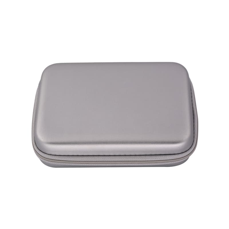 Silver razor storage bag