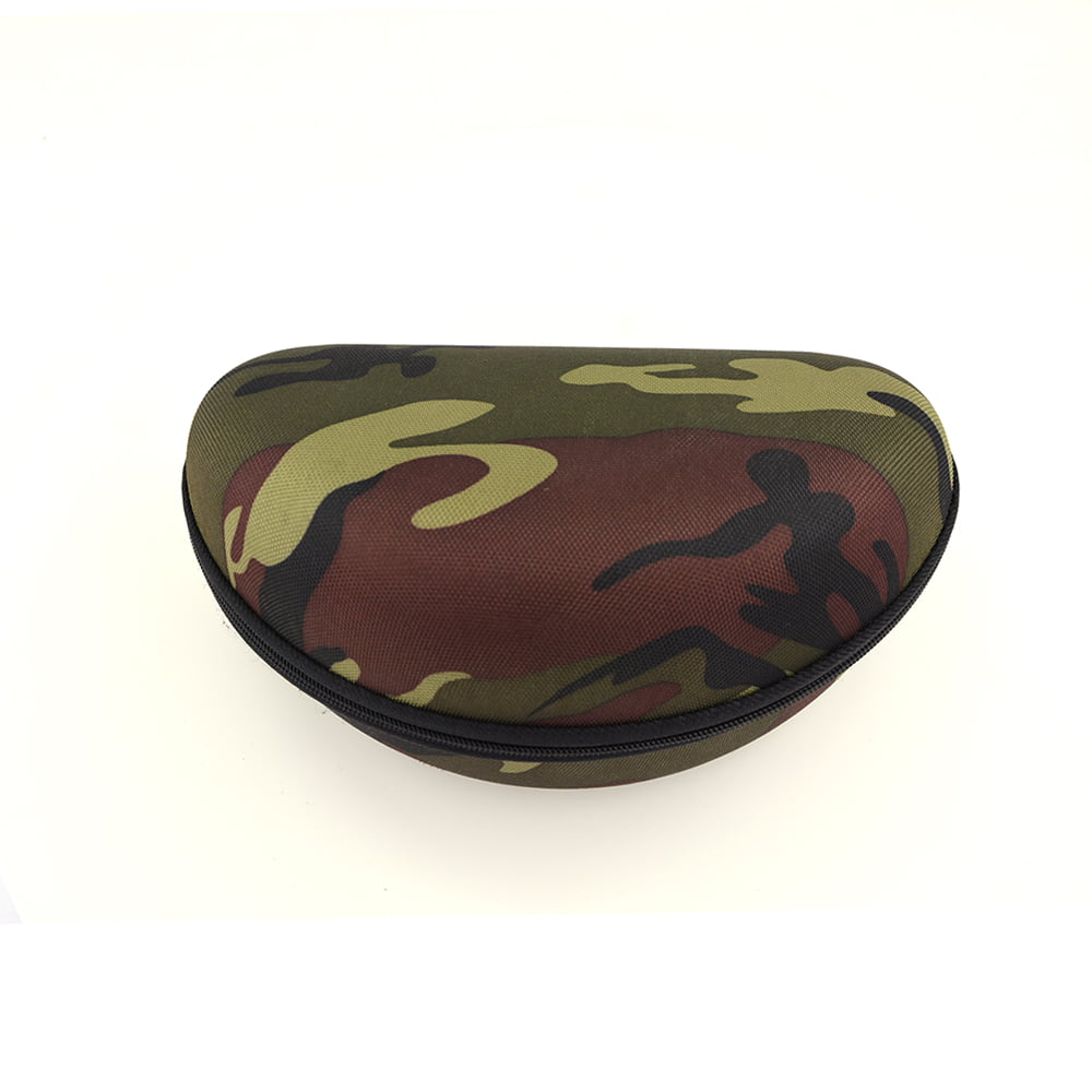 Camouflage sunglasses storage bag