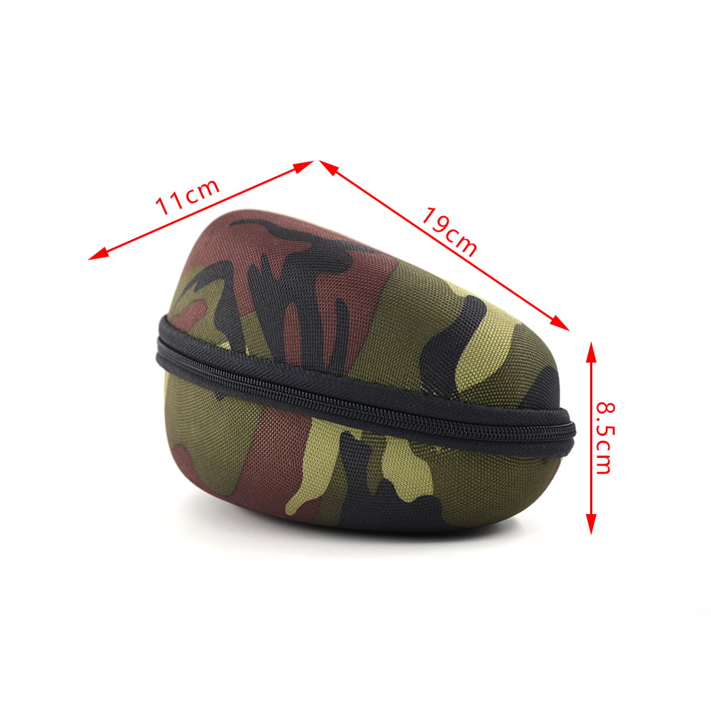 Camouflage sunglasses storage bag