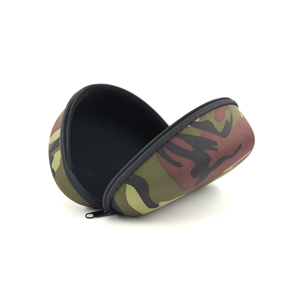 Camouflage sunglasses storage bag